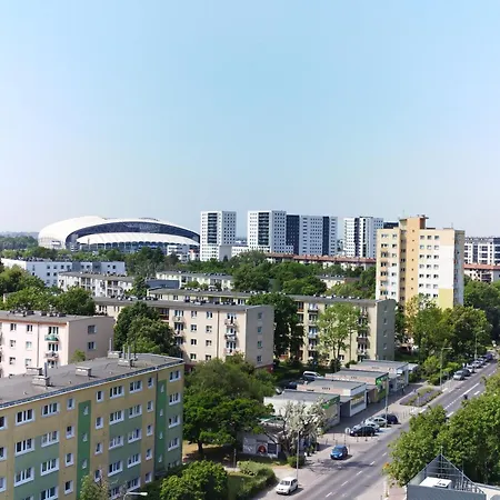 Self Check-in Lotnisko Blisko Stadion Targi Szpitale I Uczelnie Διαμέρισμα